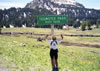 Kathy at Togwotee Pass